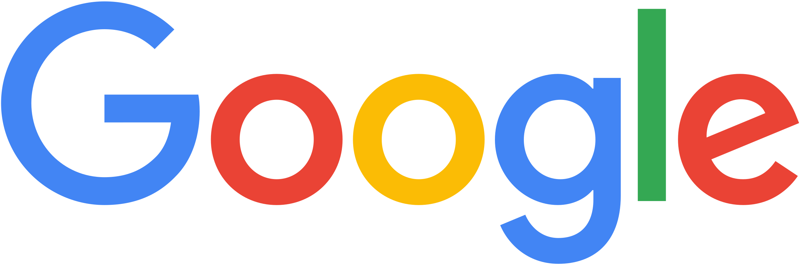 Google official logo with no background